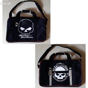 TAS HD TWO SKULL UKURAN 50X 34 X 27 CM