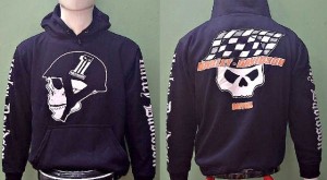 HOODIE-SWEATER HD SKULL DAYTONA